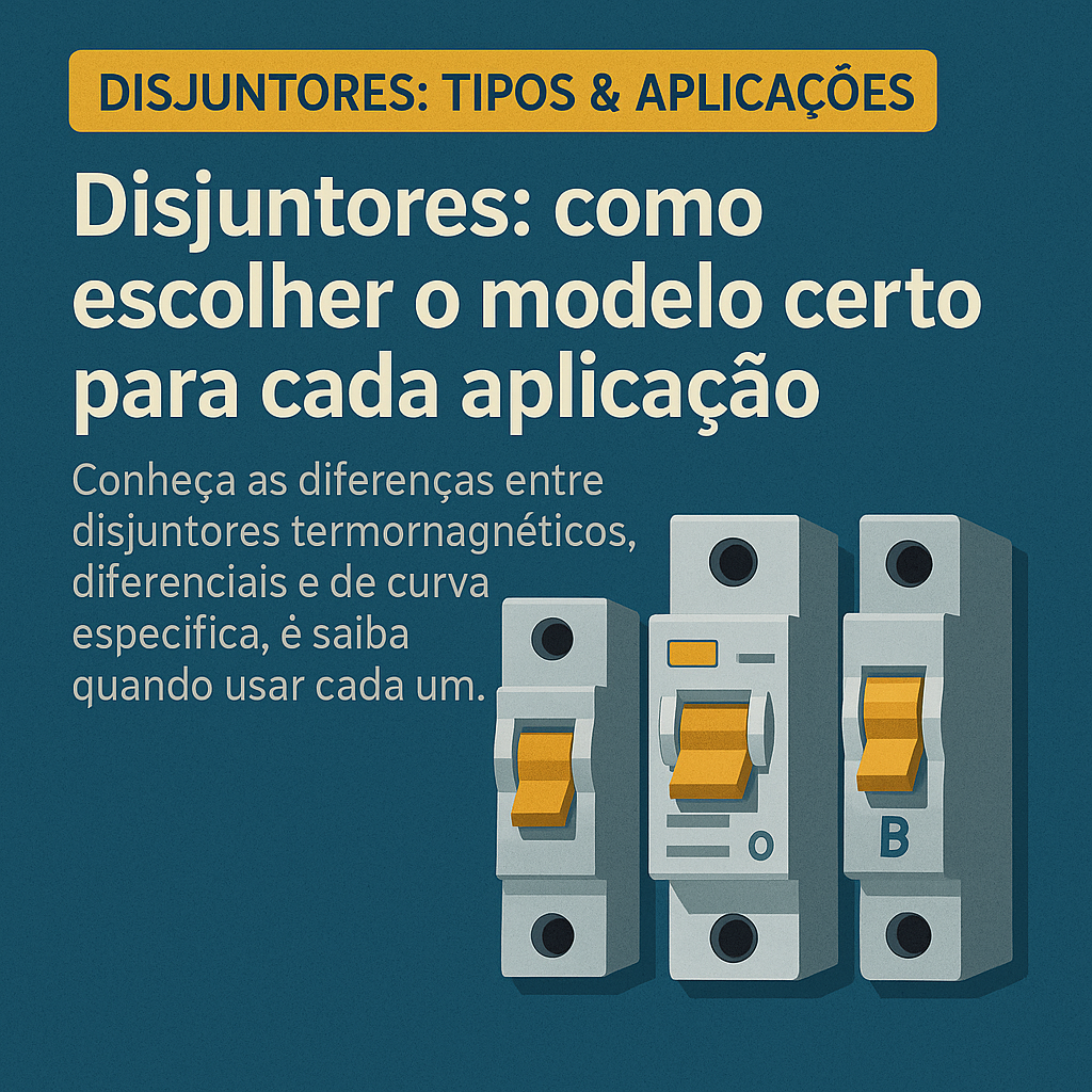 Disjuntores: como escolher o modelo certo para cada aplicação